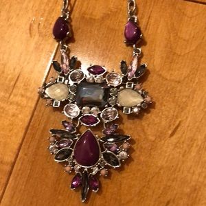 NWT WHBM Rhinestone necklace.